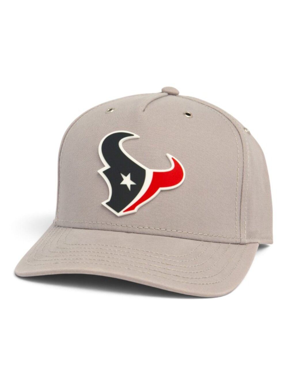Houston Texans 3D Snapback Canvas Hat- Grey